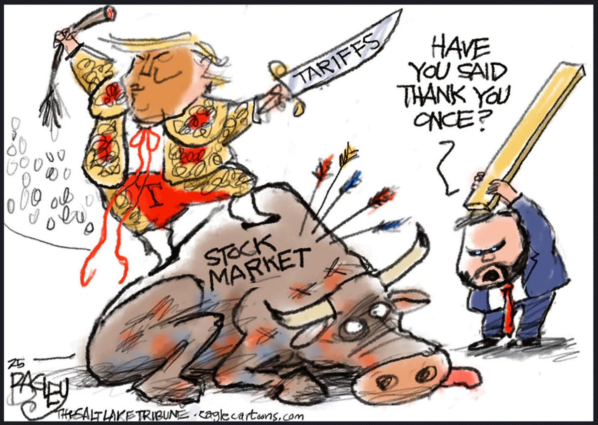 chunterkap's tweet image. #MissionAccomplished!

#Trumpflation  #Trumpcession
#TrumpTariffs  #TrumpTradeWar
#LiberationDay  #TrumpDidThat