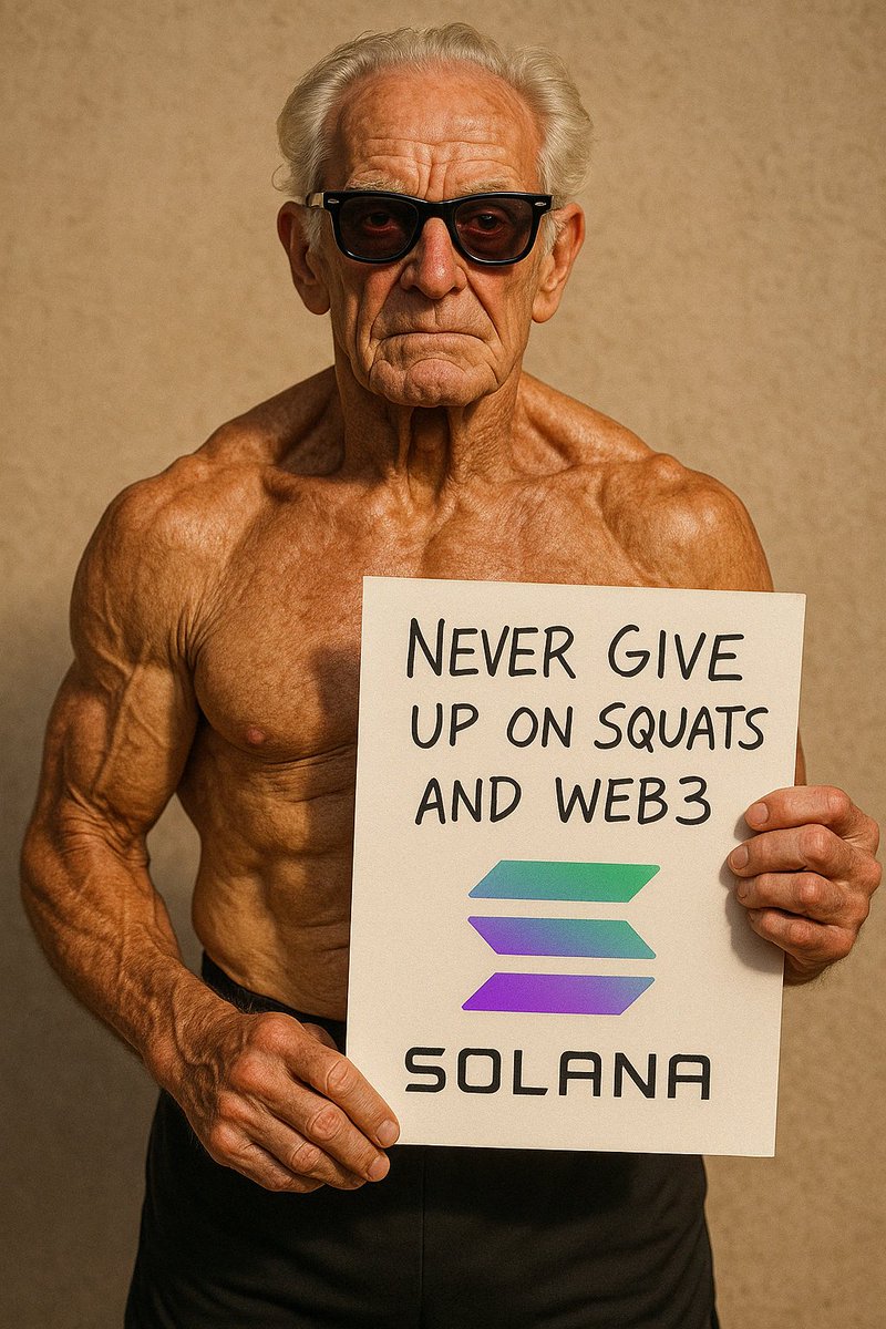 luxnetworktoken's tweet image. never give up #motivation #squats
⚡️stay focused and do squats 
 #solana