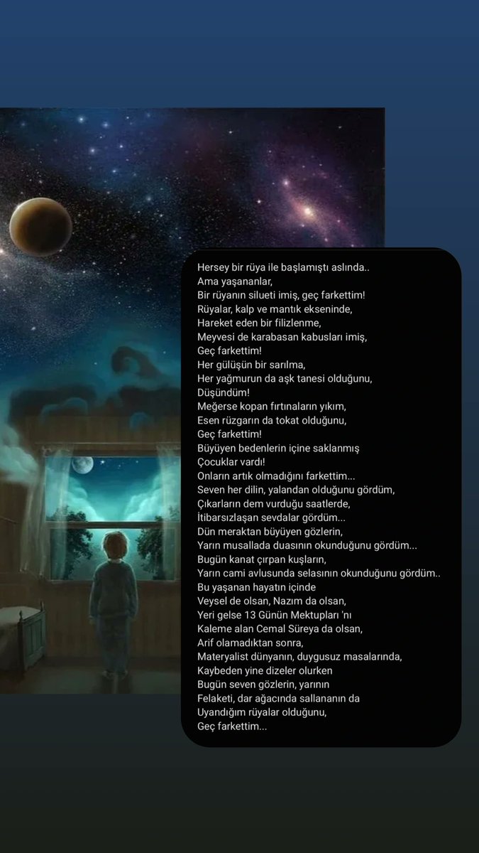 captemrhbasturk's tweet image. Hersey Bir Rüya...#not40 #CemalSuereya #nazımhikmet #13gununmektuplari #Rüya #GeceyeNotum #edebiyat #SonDakika #dizeler #Turkiye