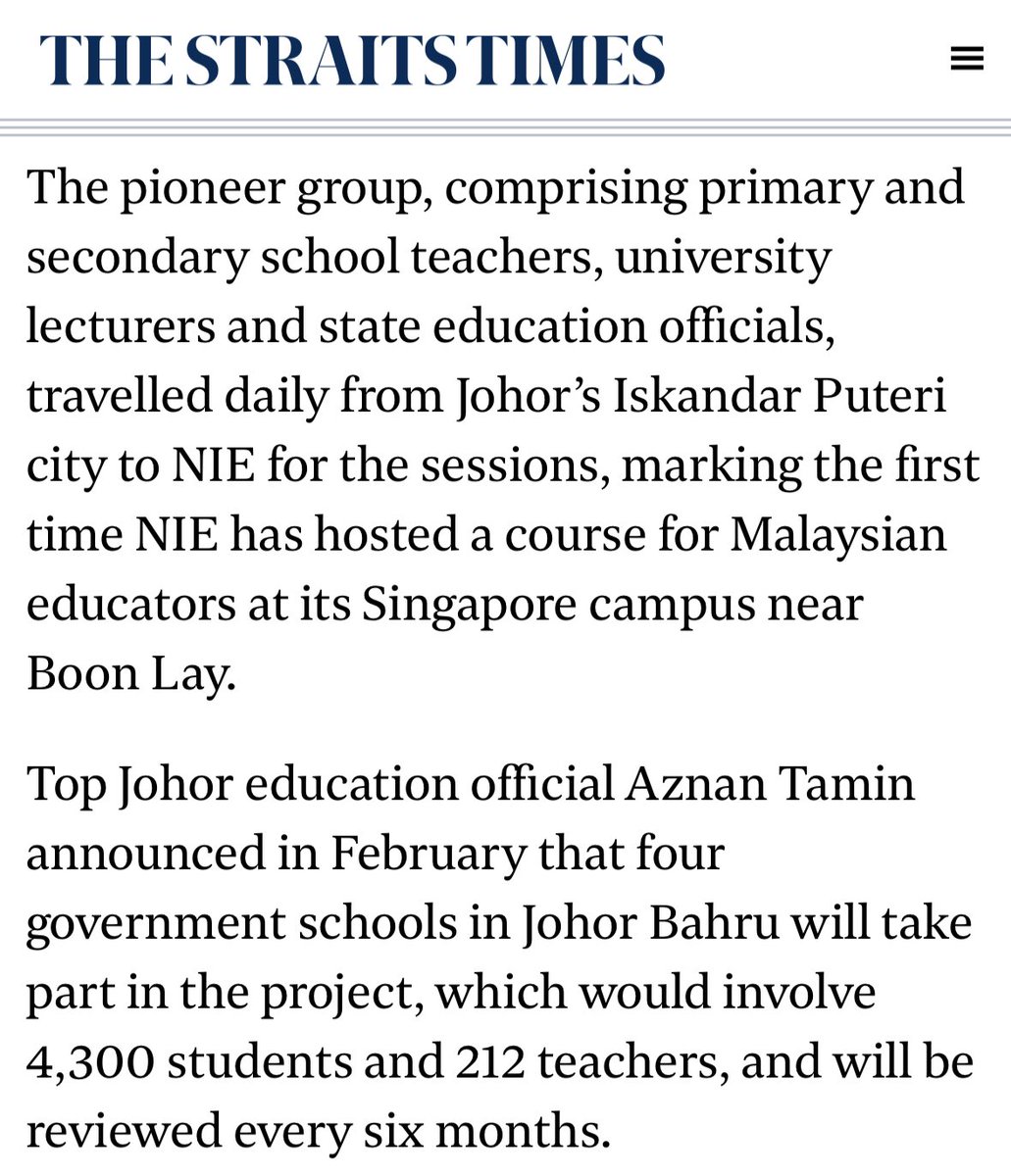 HRHJohorII's tweet photo. Improving education in Johor is a priority. The goal is improving education syllabus and quality of teachers to ensure top-notch schools for Bangsa Johor. https://t.co/DavdtztGFk