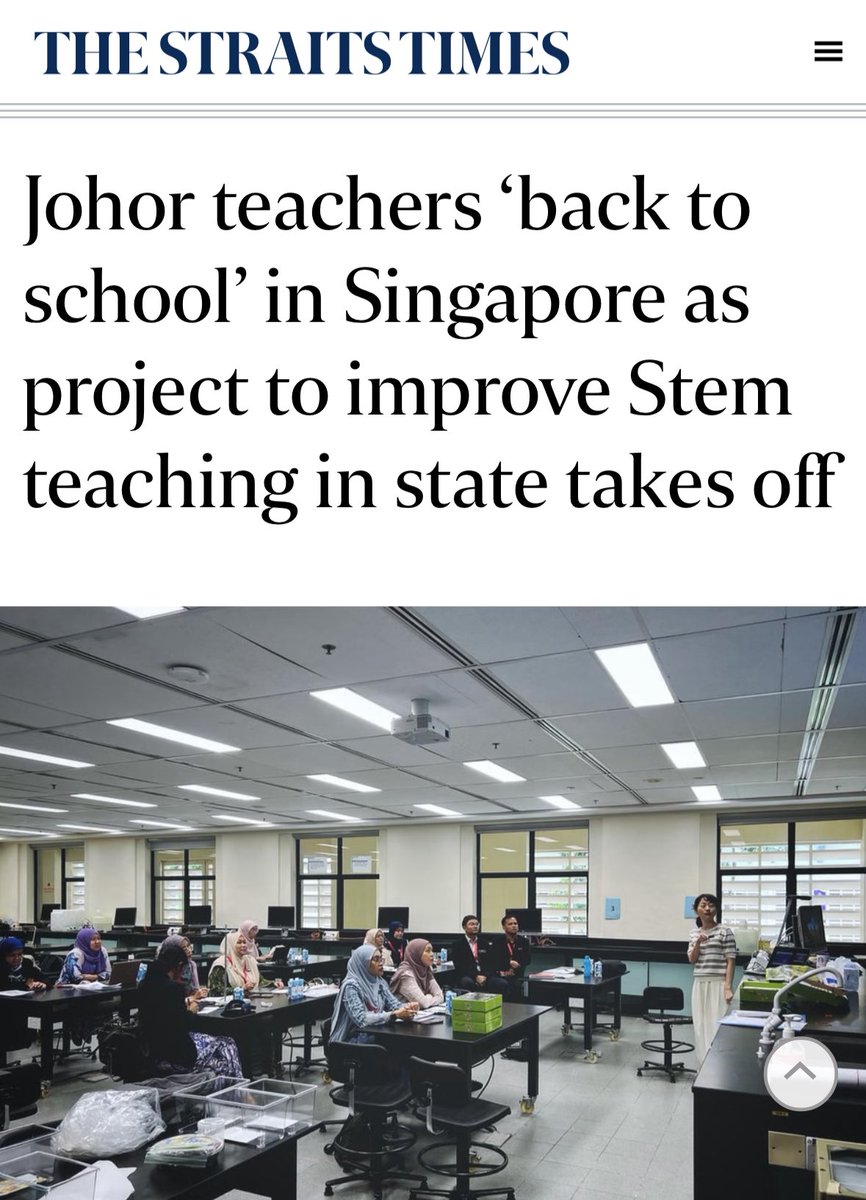 HRHJohorII's tweet photo. Improving education in Johor is a priority. The goal is improving education syllabus and quality of teachers to ensure top-notch schools for Bangsa Johor. https://t.co/DavdtztGFk