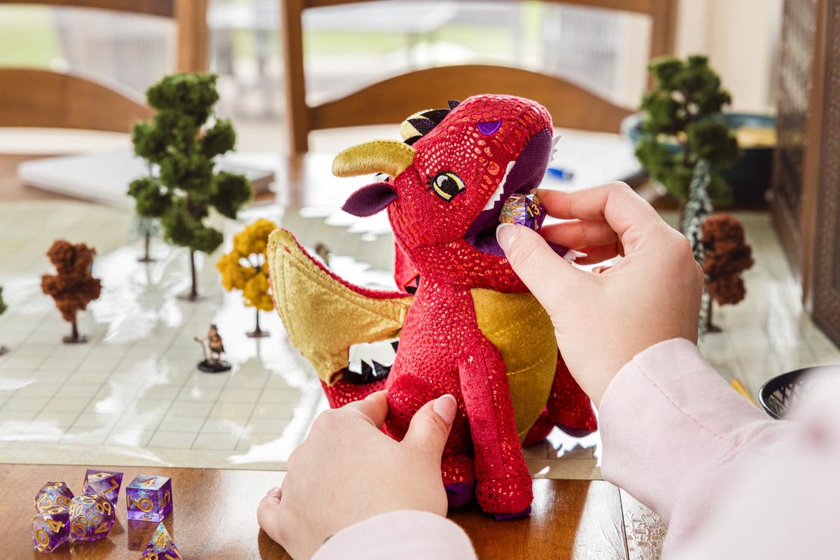 FanRollDice's tweet photo. Don't forget - we're adding a FREE set of dice with every plushie bag order all weekend long! https://t.co/9jqzKdMzM5
