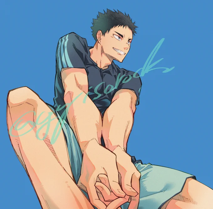 表紙絵④岩ちゃん!!! 