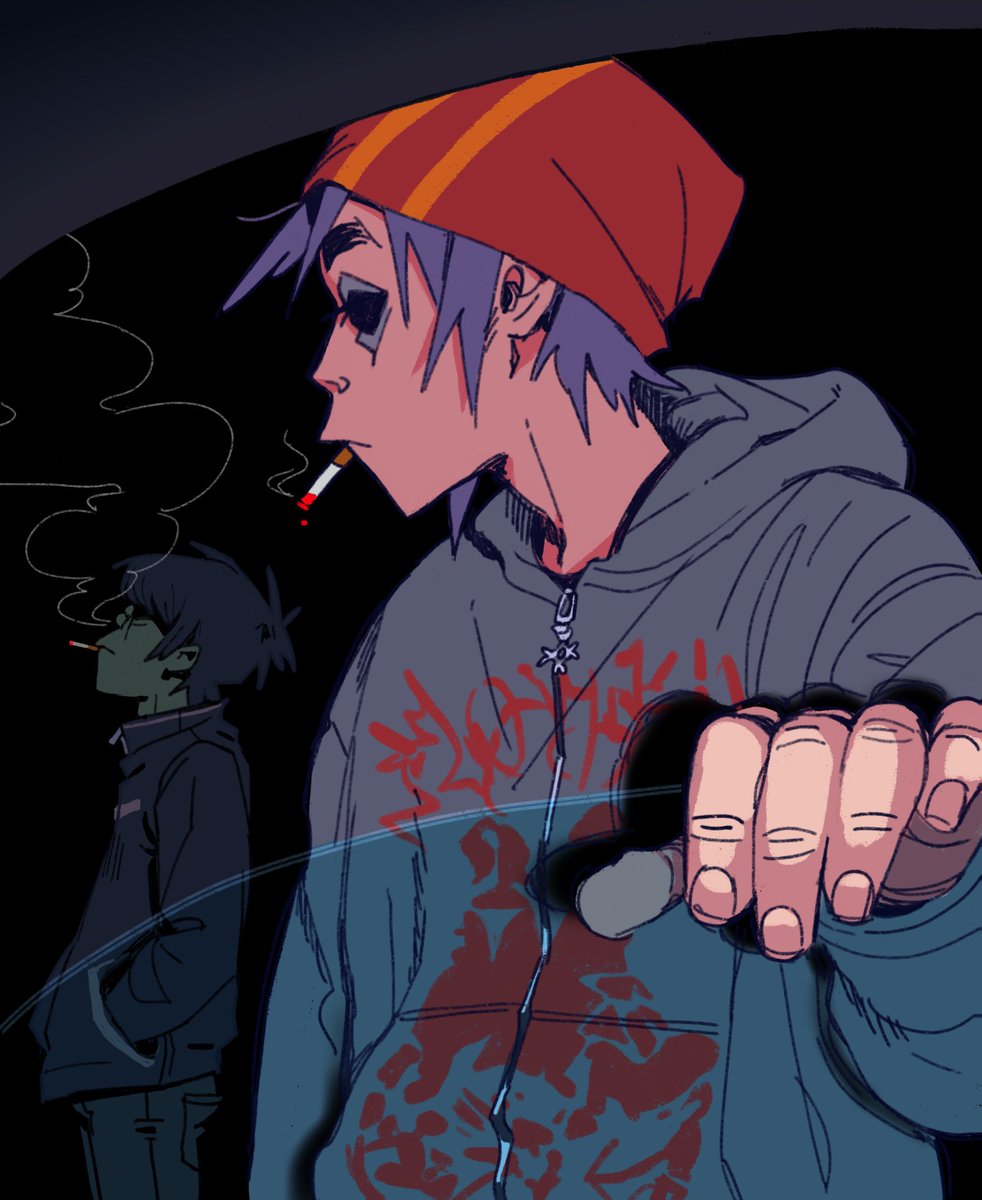lumcoy's tweet photo. #gorillaz https://t.co/MK2opLU74U