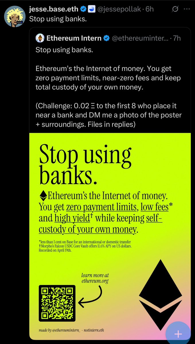 USDC is custodied by banks. Circle can freeze USDC, that’s not “self-custody your own money”. 

This advertisement is very misleading.