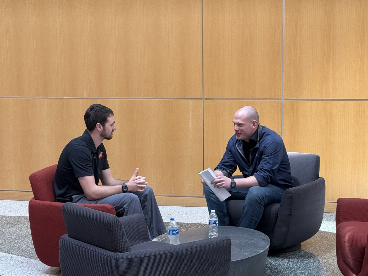 From Practice straight to Roger Lockwood Football Career Day 🔴⚫️. Proud of their commitment #FOE