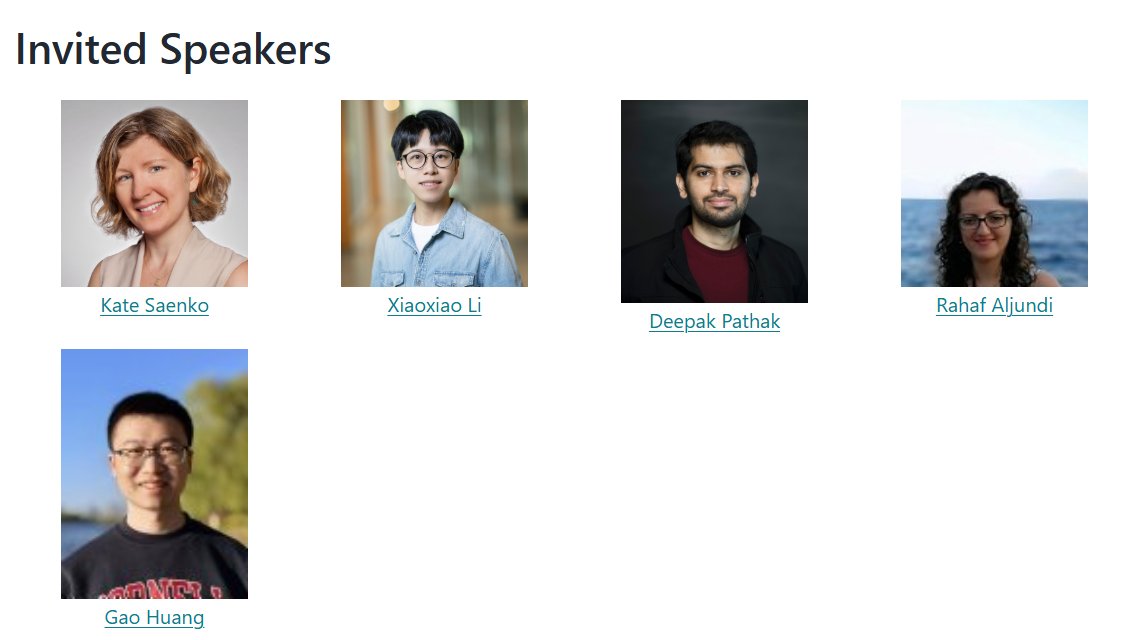Our workshop is bringing together top-tier researchers, groundbreaking ideas, and an incredible speaker lineup. Let's talk about robustness, shifts, and adaptation! Be there!💥  #icml2025 <a href="/icmlconf/">ICML Conference</a> 

🗣️ Kate Saenko, Xiaoxiao Li, Deepak Pathak, Rahaf Aljundi, and Gao Huang