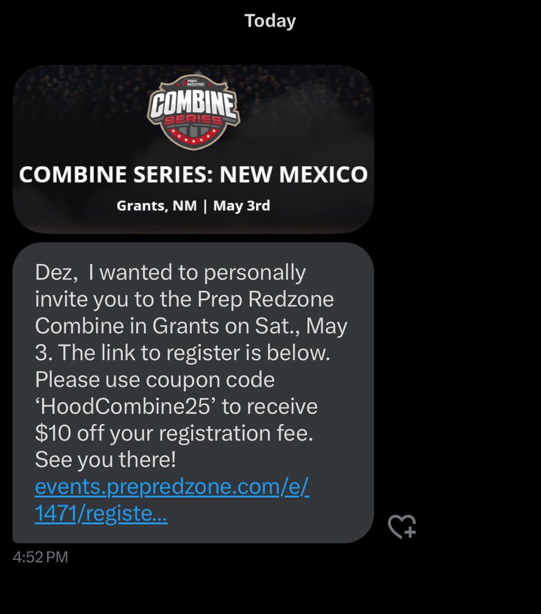 Dez (@dezs2026) on Twitter photo Thank you <a href="/PrepRedzoneNM/">Prep Redzone New Mexico</a> for the combine invite I appreciate the opportunity to do this <a href="/GoddardRocketFB/">Goddard Rocket Football</a> <a href="/CoachBolanos/">Arturo Bolaños</a> <a href="/CoachManzanares/">Coach Manz</a> Thank you <a href="/PrepRedzoneNM/">Prep Redzone New Mexico</a> for the combine invite I appreciate the opportunity to do this <a href="/GoddardRocketFB/">Goddard Rocket Football</a> <a href="/CoachBolanos/">Arturo Bolaños</a> <a href="/CoachManzanares/">Coach Manz</a>