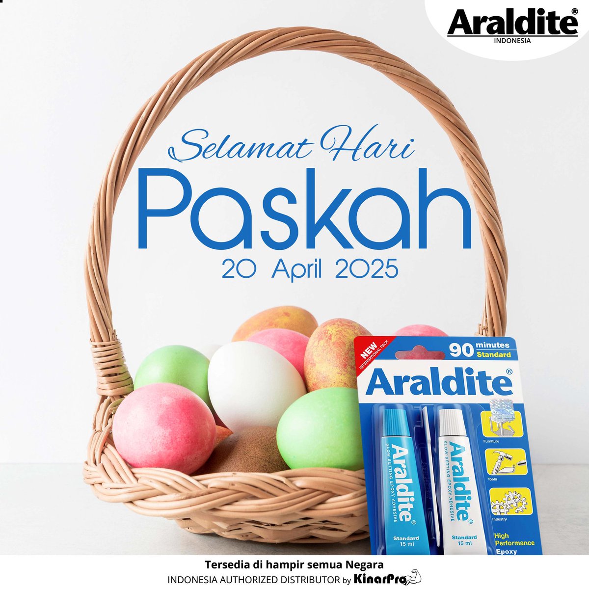 AralditeId's tweet photo. Selamat Hari Paskah 2025 ⛪⛪⛪ #paskah #paskah2025 #paskah2025✝️ #aralditeindonesia #araldite #lemepoxykelasinternasional #lemepoxy #lemepoxysuperkuat https://t.co/nLdvZebHbw