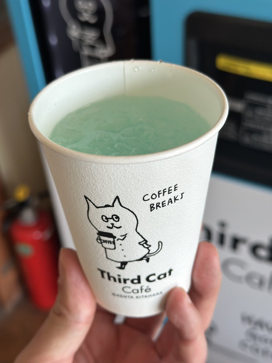 かわいい】Third Cat Cafeの自動販売機 キタハラケンタさんデザインの