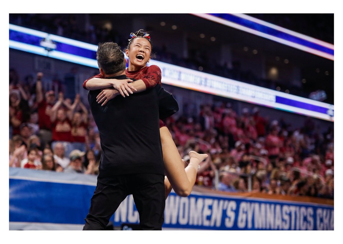 PaxsonHaws's tweet photo. NCAA Women’s Gymnastics National Championship || Dickies Arena || April 19, 2025 https://t.co/20S9FMUOTe