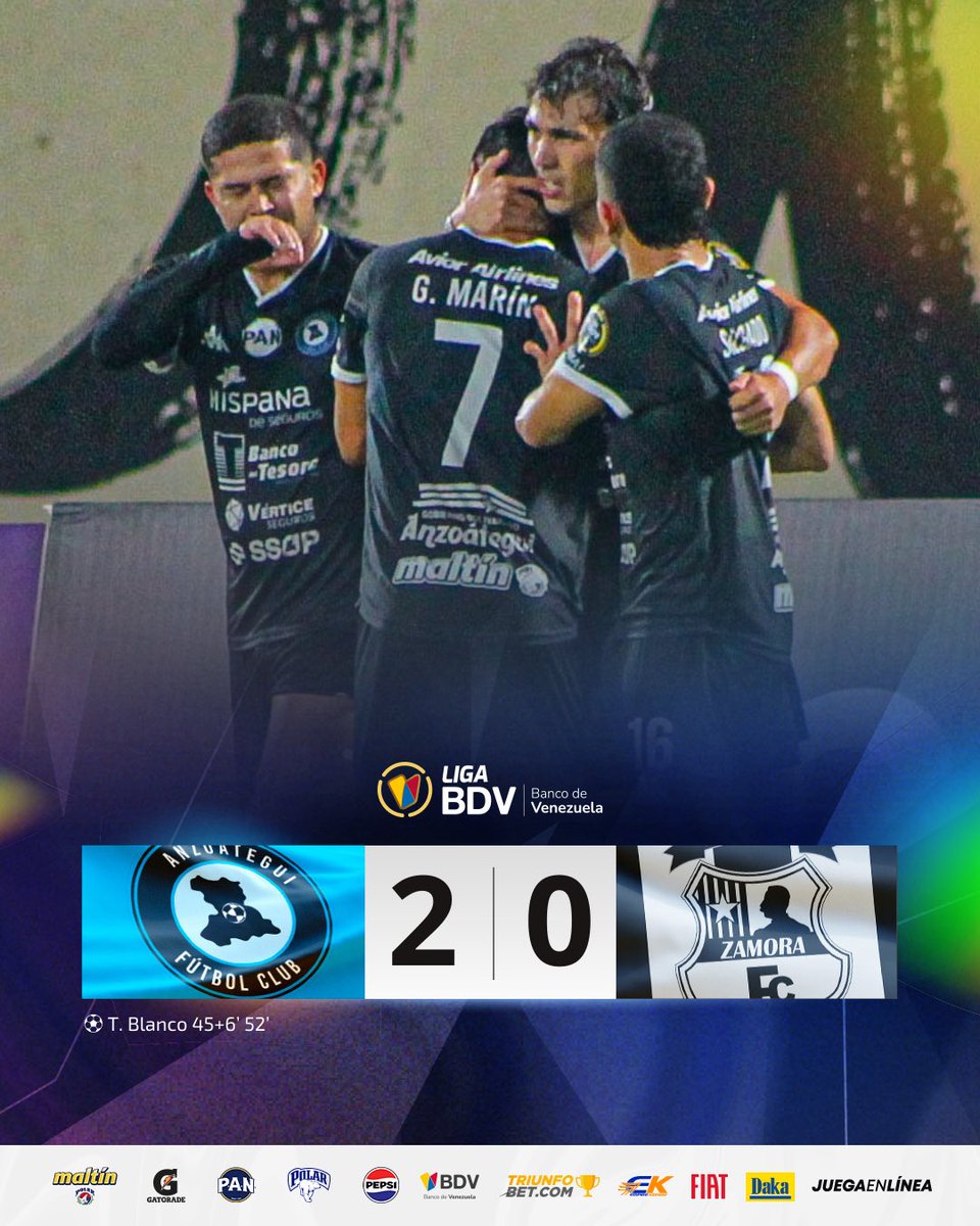 🤩 • Tomás Blanco lideró con su doblete una victoria importantísima para <a href="/Anzoategui_FC/">Anzoátegui Fútbol Club</a> 

💥 • El delantero argentino dejó completamente atrás aquel largo proceso de recuperación y en su primera titularidad responde con par de goles 

#LigaBancoDeVenezuela
