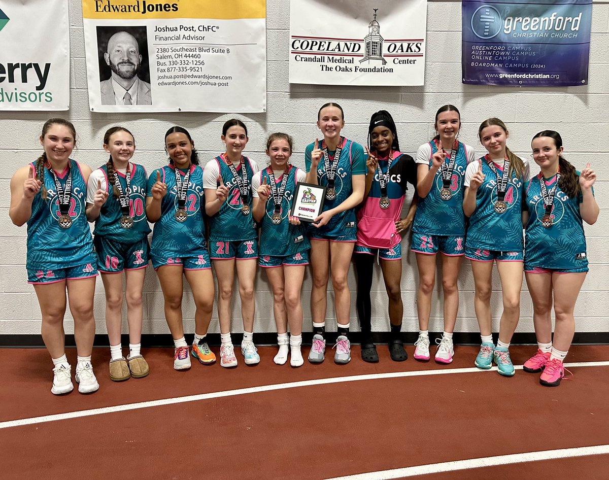 TeamCure (@teamcurehoops) on Twitter photo Team Cure Tropics 7th grade girls show they are not jive turkeys by capturing the gold in the 8th grade bracket at the Youngstown Easter Showdown. Let’s get Tropical. #ELE Team Cure Tropics 7th grade girls show they are not jive turkeys by capturing the gold in the 8th grade bracket at the Youngstown Easter Showdown. Let’s get Tropical. #ELE