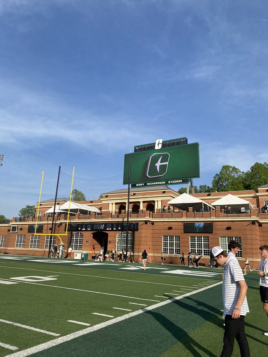 Kyree Barksdale (@ree_kb5) on Twitter photo Had a great time attending <a href="/CharlotteFTBL/">Charlotte Football</a> this afternoon to see the spring showcase looking forward to future relationships with this program 🟢⛏️ <a href="/Coach_TBell/">Tre' Bell</a> <a href="/CoachLewis_shec/">Coach Kaiwan Lewis</a> <a href="/CoachAlbin/">Tim Albin</a> Had a great time attending <a href="/CharlotteFTBL/">Charlotte Football</a> this afternoon to see the spring showcase looking forward to future relationships with this program 🟢⛏️ <a href="/Coach_TBell/">Tre' Bell</a> <a href="/CoachLewis_shec/">Coach Kaiwan Lewis</a> <a href="/CoachAlbin/">Tim Albin</a>