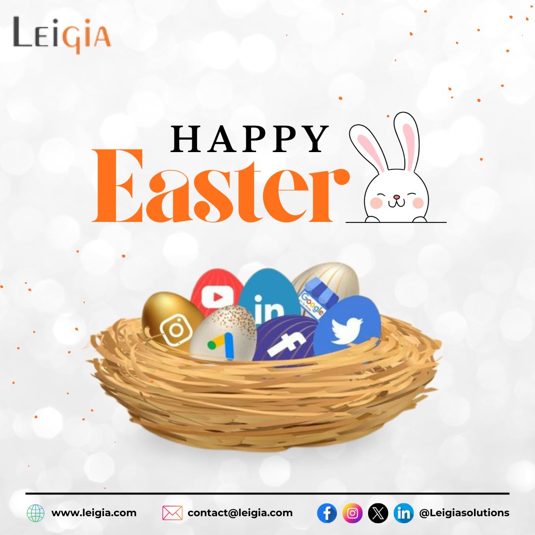 LeigiaSolutions's tweet photo. As the earth blooms and skies brighten, may Easter remind you that no darkness lasts forever—every challenge holds a new beginning.
Happy easter from Team Leigia.
https://t.co/6O6QKY1LGk
#easter #easter2025 #happyeaster #easterbunny #eastersunday #eastereggs #easterday https://t.co/UtawOdOCKV