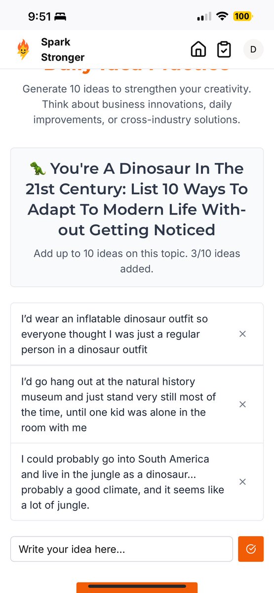 HowdyDanielle's tweet image. I love this prompt.