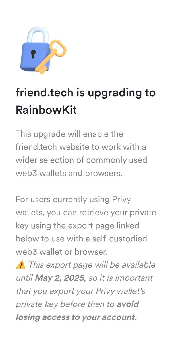 fyi if you still follow the daily oz/wand updates on friend.tech, don't forget to migrate before May 2nd!
