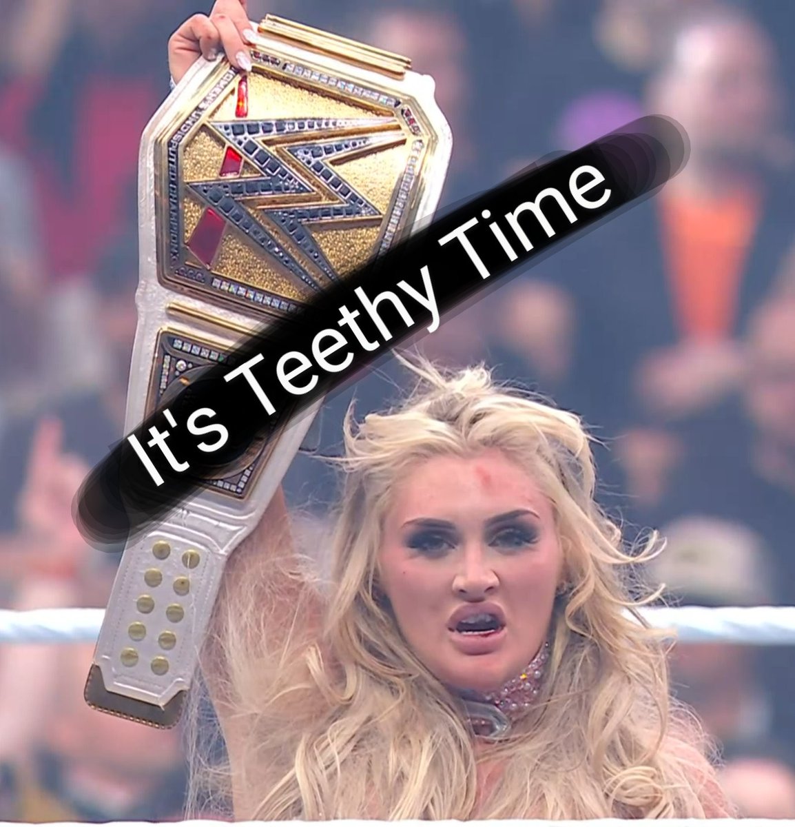 At least we didnt see a Charlotte Hogan win #teethytime #WrestleMania