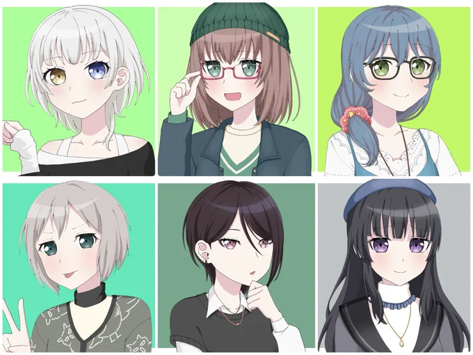 寒色、どこに入れればいいかわからなかった燐子 