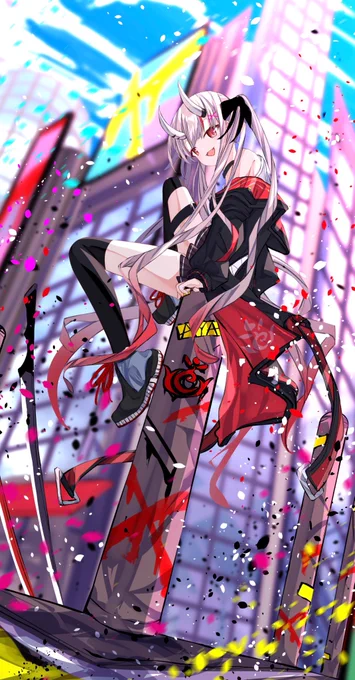 #これを見た人は無言で去年の4月の画像を貼るお嬢だけ先に仕上げてました! 