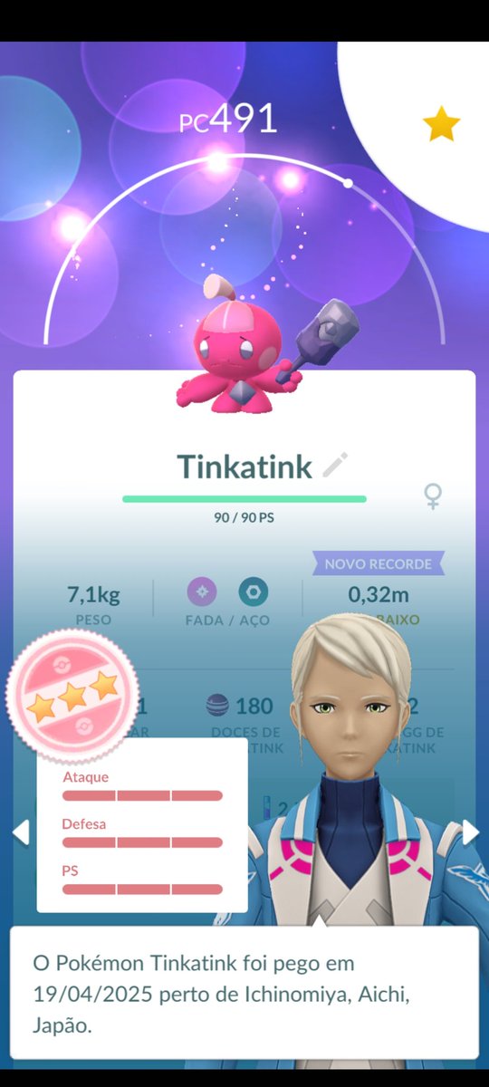 heltonccar's tweet photo. The G-Max raids were terrible, but the day was wonderful. Three new shines (one costume and two news), and two hundos.

#PokemonGO
#ShinyPokemon https://t.co/uzfkPEBpge