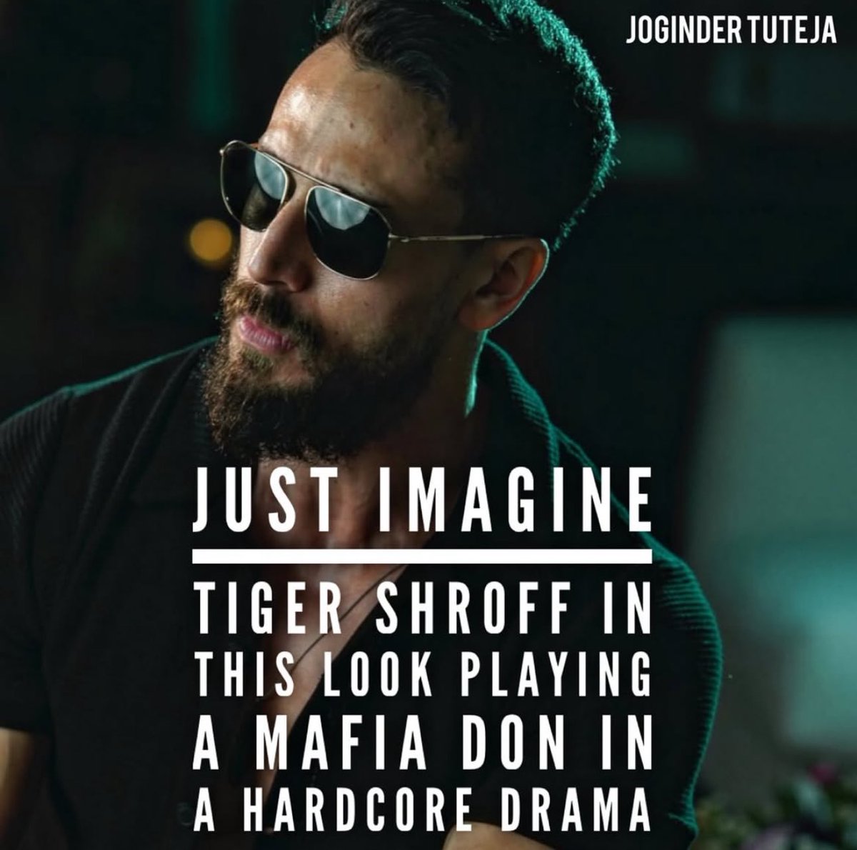 TeamtigerogTeam's tweet photo. What if the smooth moves came with a darker edge?
Tiger Shroff as a mafia kingpin sharp suits, sharper instincts, and no mercy.
The action just got a whole lot more dangerous.
Would you watch this version of Tiger?
#TigerShroff #MafiaMode #ActionReimagined #BollywoodMafia https://t.co/0rr9FK5xaz