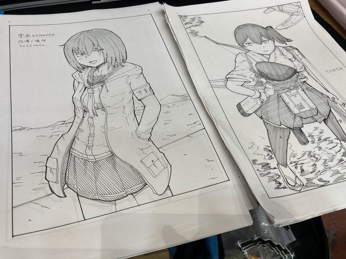 ペーパーは加賀さん余ってたんで出しておきます。 