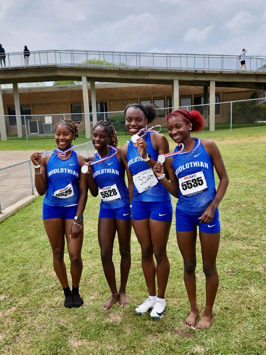 Last, but most definitely not least, the Midlothian Panther 4x400 relay team are 🚨STATE BOUND🚨 &amp; punched their ticket to the UIL Track Championship! This is the first relay team for Coach Foster &amp; Co. that heads to Austin! Congratulations ladies! Well deserved! #MISDproud
