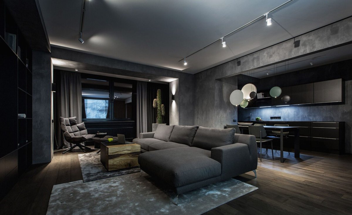 ModifyingSpaces's tweet image. Dive into the allure of modern dark interiors! 🌑 Sleek sophistication meets moody ambiance—elevate your space with bold tones, luxe textures, and striking contrasts.
Perfect for evening gatherings 🍷, cozy nights in 🛋️, or crafting an unforgettable statement.
#InteriorDesign