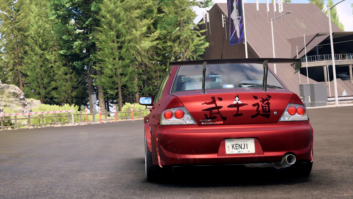 BackupZ3phyr's tweet photo. Mitsubishi Lancer Evolution IX Kenji's ride recreated #NFSUnbound #UNITE #MitsubishiMotors #Lancer #4G63 #Carbon https://t.co/Vid7lBc673