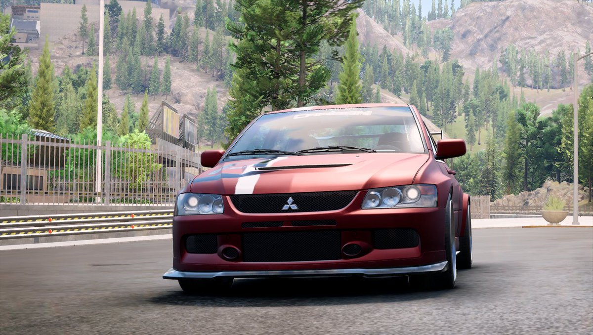 BackupZ3phyr's tweet photo. Mitsubishi Lancer Evolution IX Kenji's ride recreated #NFSUnbound #UNITE #MitsubishiMotors #Lancer #4G63 #Carbon https://t.co/Vid7lBc673