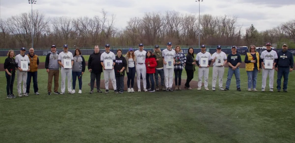 JudsonBaseball's tweet photo. Senior day! 

We are very thankful for our senior class and all they have done for our program! 

#SoarEagles🦅 https://t.co/AhgDmZ449r