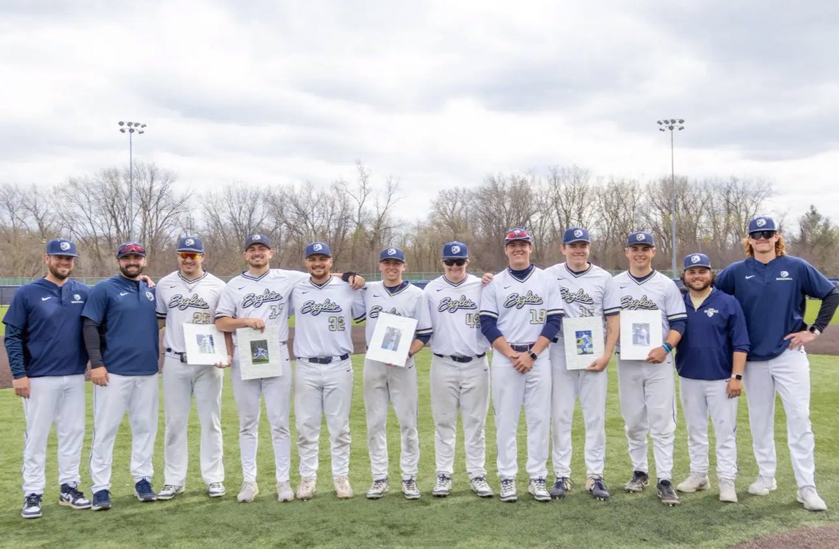 JudsonBaseball's tweet photo. Senior day! 

We are very thankful for our senior class and all they have done for our program! 

#SoarEagles🦅 https://t.co/AhgDmZ449r