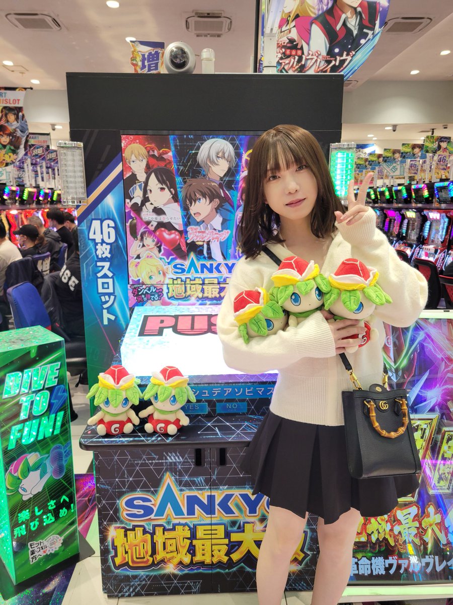 只今！1GAME あおいさん来店中 Xアカウント @aoiro_ioa あおいさんの