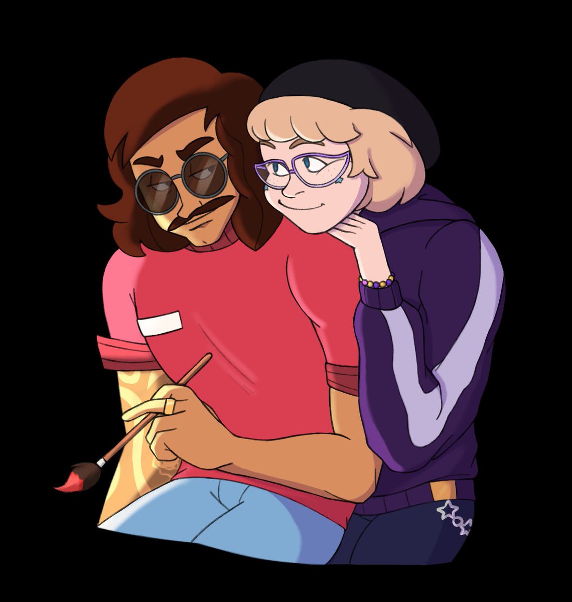 OH MY GOD CHAT!! THIS JUST IN!!! RED VIOLET PAINTS ART IS FINALLY REAL YAYYYY HEHEHE