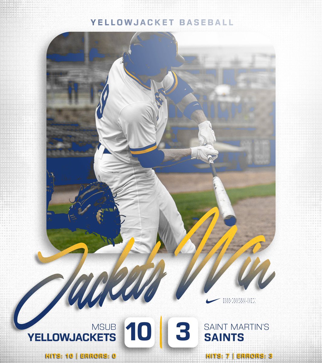 MSUB Baseball tweet media