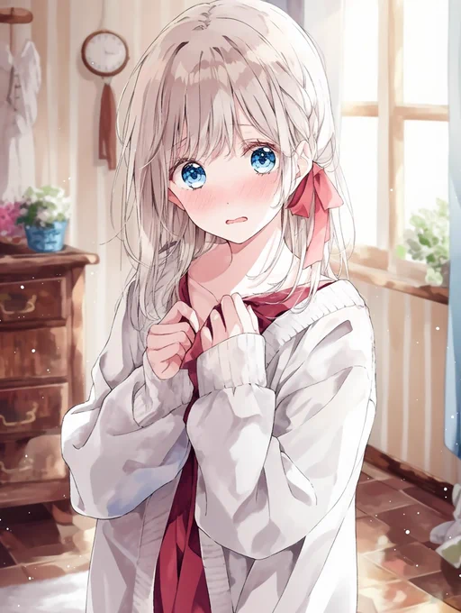 お寝坊銀ボブちゃん 