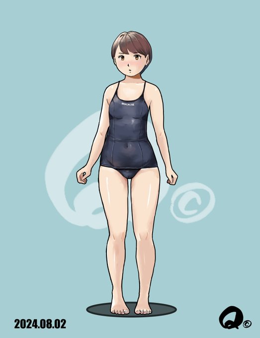 旧スク微乳っこ 