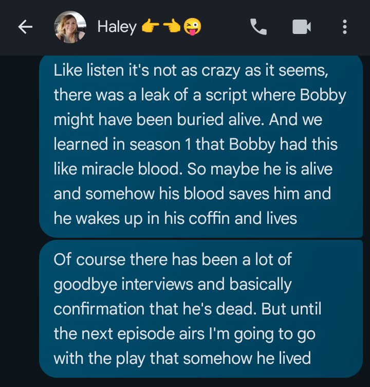 chey033's tweet photo. Me explaining to my friend who does not watch 911 how Bobby can be alive 😭 #911onABC #BOBBYNASHISALIVE https://t.co/F7AIomi2QB
