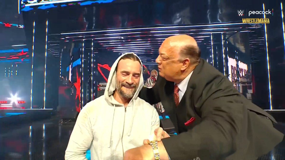 CMPunkOrg's tweet photo. We've waited SO long to say this but CM Punk is a #Wrestlemania Main Eventer 💛 #CMPunk #WWE https://t.co/9rxmNtBbYE