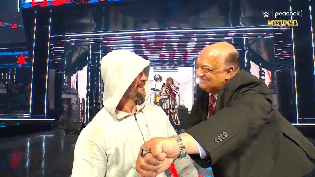 CMPunkOrg's tweet photo. We've waited SO long to say this but CM Punk is a #Wrestlemania Main Eventer 💛 #CMPunk #WWE https://t.co/9rxmNtBbYE