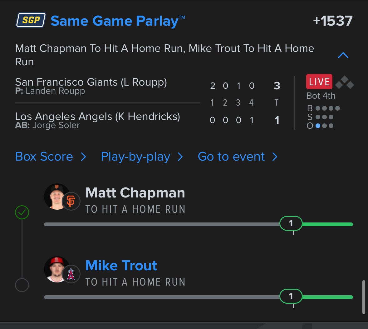 FlexAndFortune's tweet photo. Tonight HR lay: CASH ✅
Favorite two leg will be posted for tomorrows slate 🫡
#lottopicks #GamblingTwitter https://t.co/kh2mmU8Thy