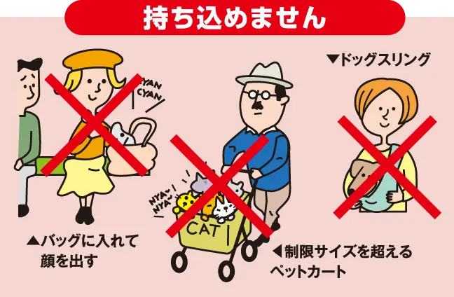 電車会社各社はドックスリング禁止にしてくれ

販売会社はOKって書いてあるけど
京阪電鉄はそもそも持ち込めません
ケースに入れてくれ
erva-dog.com/html/page170.h…