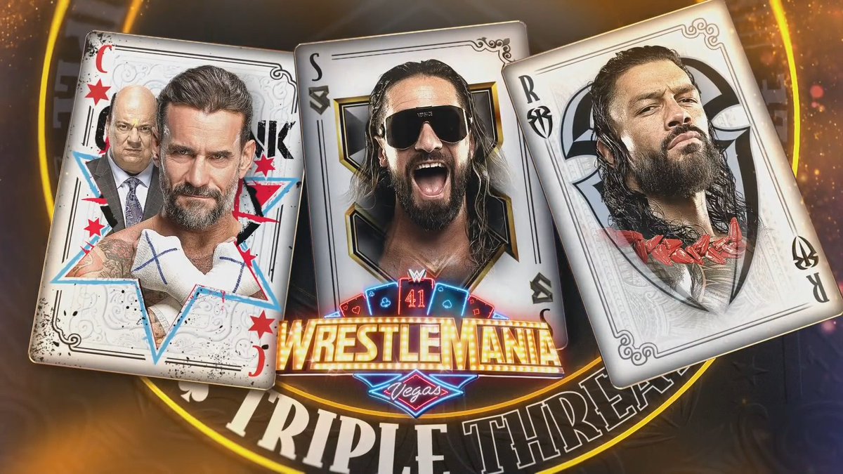 VARLINE_EC's tweet photo. EMPIEZA EL COMBATE ESTELAR DE LA NOCHE 1 EN #WrestleMania https://t.co/t6LAwXTefk
