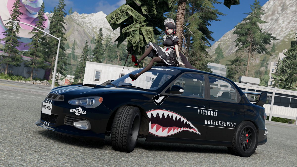 Jack10392's tweet photo. Beware of the shark🦈

#BeamNG #HirochiSunburst #EllenJoe  #ZenlessZoneZero  #zzzero  #絕���零 #艾蓮喬 #エレンジョー https://t.co/gPAGhFW8uZ