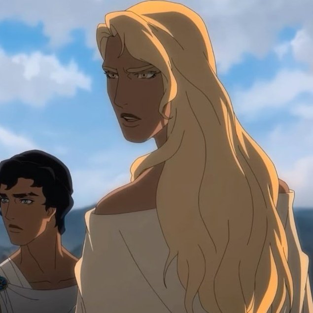 "yeah i started watching blood of zeus for the plot"

the plot: