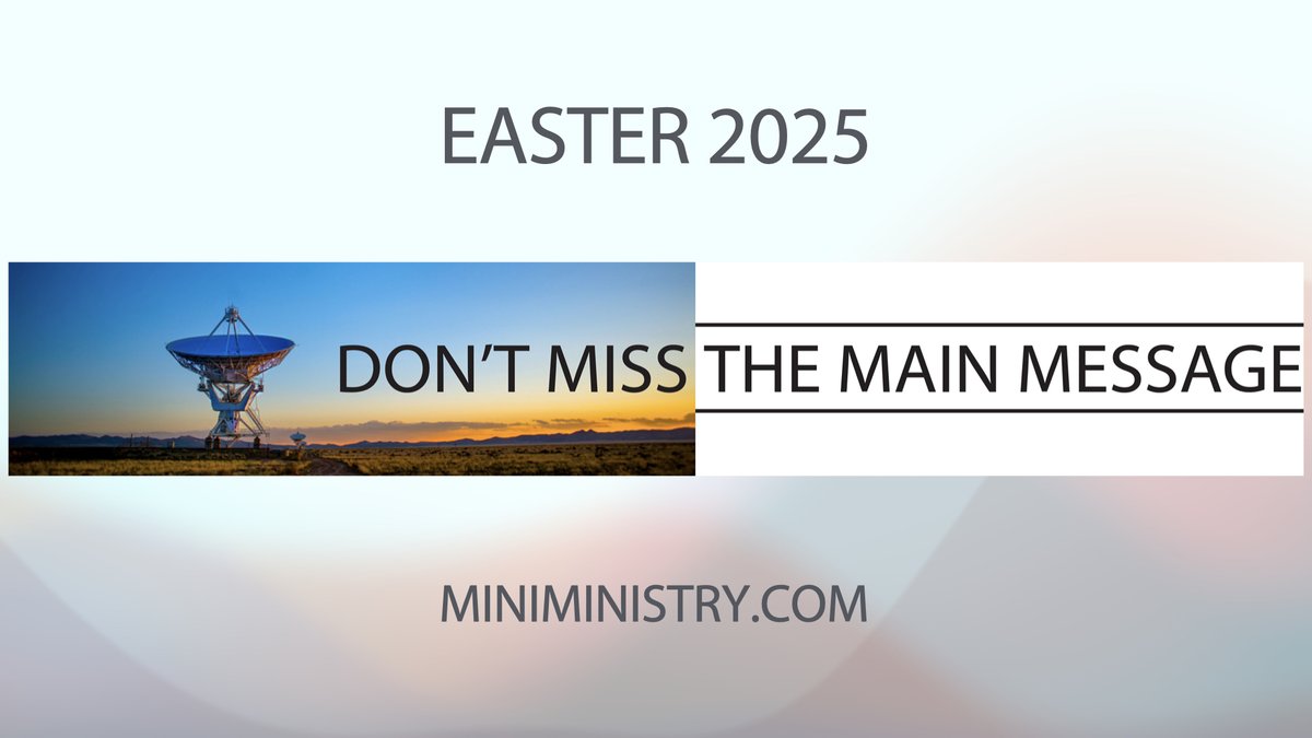 birdsbard's tweet photo. We have LOTS of ways to communicate, but not always well. Meanwhile, the Creator continues to broadcast His love to the world in ways we often miss. Check out this year's Easter letter (AND intentionally meta recording) "Don't Miss the Main Message." https://t.co/cFrLn97TWy https://t.co/LhIOKyOFow