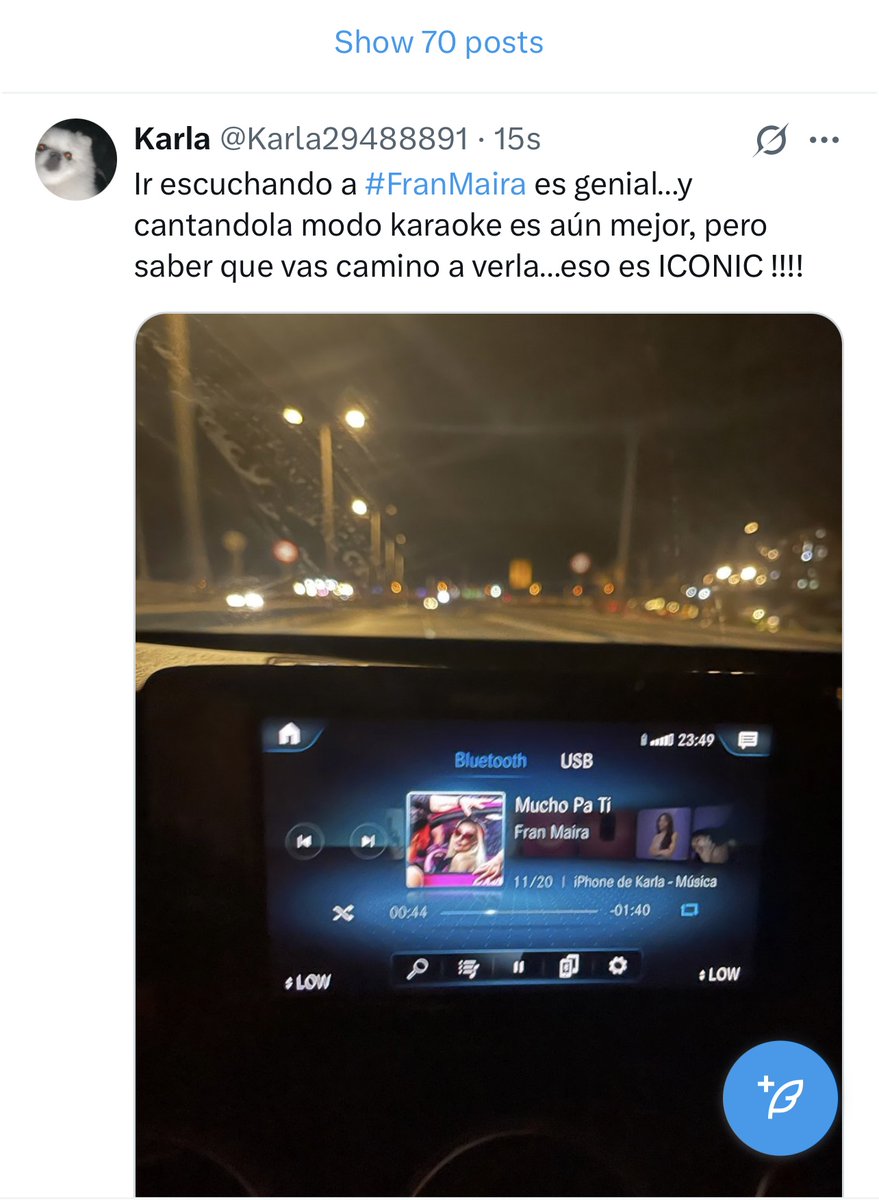 (Pensar q hay personitas q no soportan…entendible, se hacen las re copadas y solo logran chuzmear by Nerea, LOL…igual lo intentaron, como el tuje les salió pero lo intentaron jajajaajajaja, todo bien allá abajo?)

#FranMaira 👸