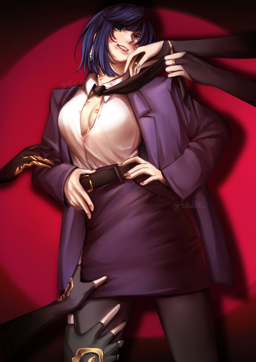 aster10s_'s tweet photo. A birthday girl needs her birthday suit

#Yelan
#夜蘭生誕祭2025 https://t.co/THM0l5RaBp