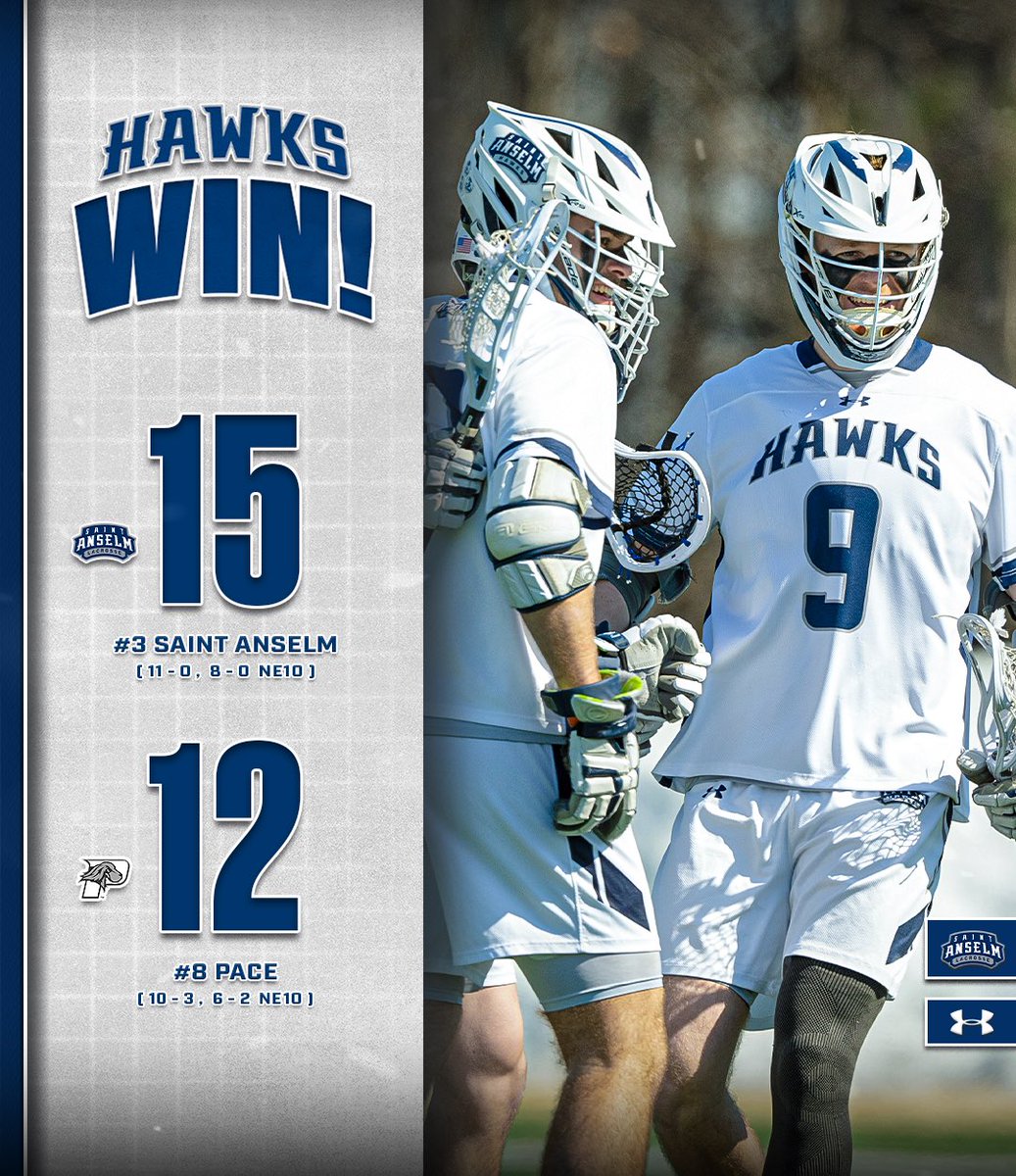 𝐔𝐍𝐃𝐄𝐅𝐄𝐀𝐓𝐄𝐃 𝐑𝐄𝐆𝐔𝐋𝐀𝐑 𝐒𝐄𝐀𝐒𝐎𝐍 🔥🤩

Got a W at Pace on Saturday to finish the regular season with an 11-0 record! The Hawks have claimed their first outright NE10 Regular Season Championship in program history 👏

#HawksSoarHigher